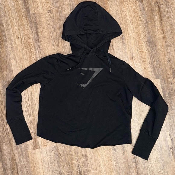 Gymshark • Cross Back Cropped Hoodie - Picture 2 of 10